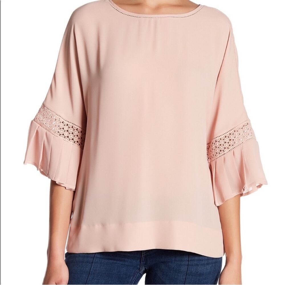 DR2 by Daniel Rain Pink Blouse Top